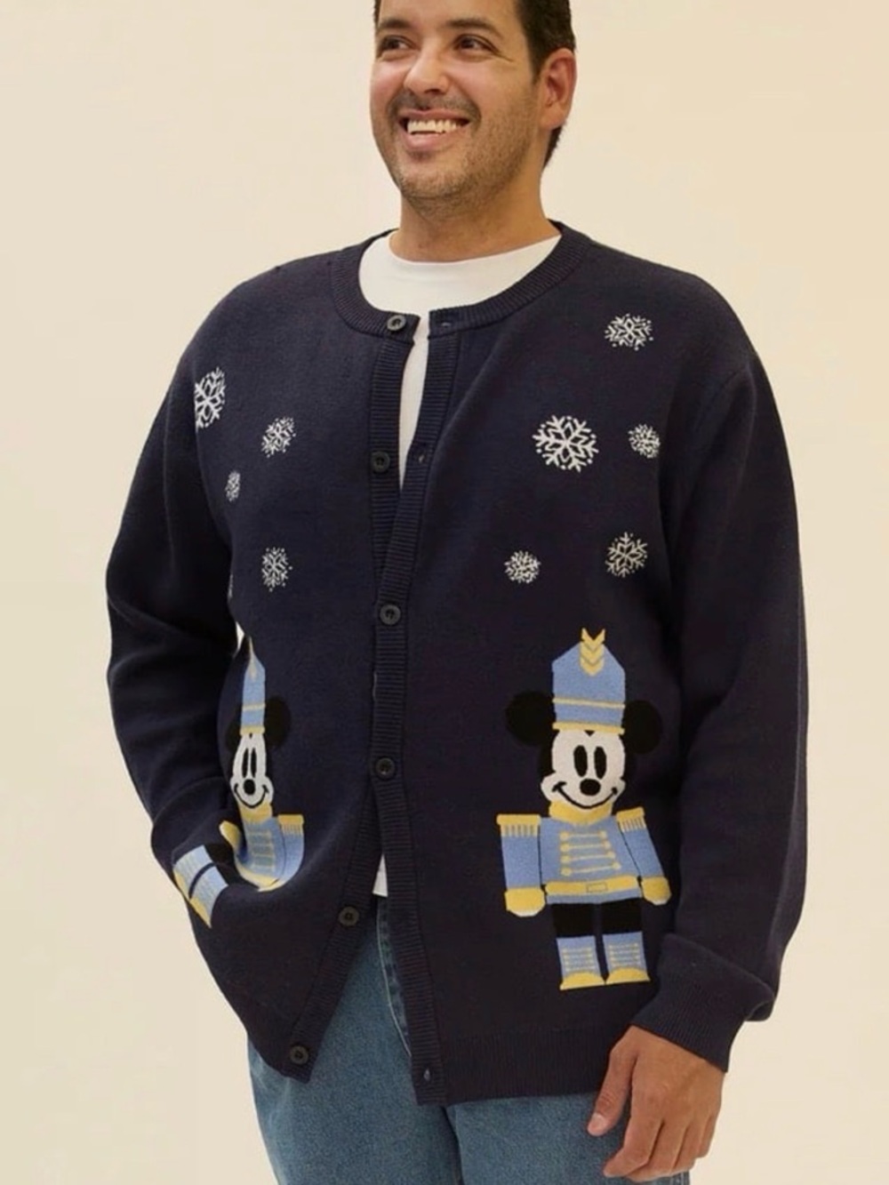 Disney Christmas - MICKEY NUTCRACKER CARDIGAN (4x) - Picture 3 of 10